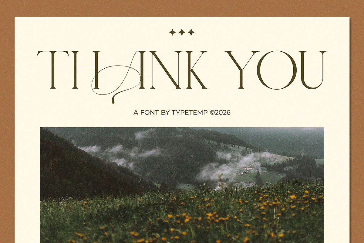 Govhie Deries Aesthetic Elegant, a Serif Font by Typetemp Studio (Photo 10 of 11)