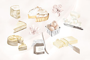 Cake Baking, a Food Illustration by Rachel Art Studio (Thumbnail 3 of 7)