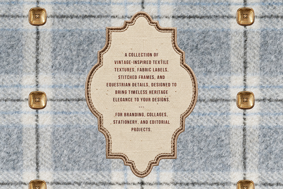 Heritage Textile & Frames Kit, an Object Graphic by Hello Muse (Photo 4 of 14)