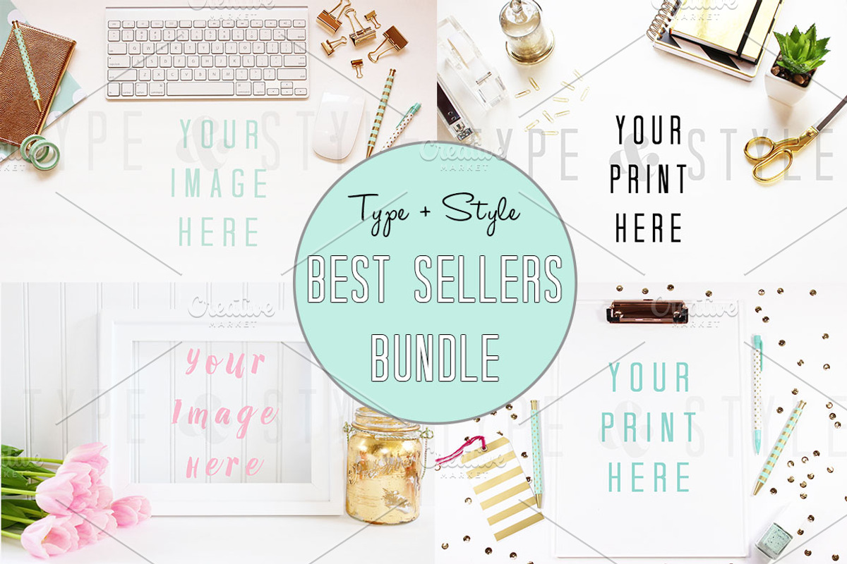 SALE: BEST SELLERS BUNDLE!, an iPad Mockup by Type & Style (Photo 1 of 2)