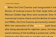 Cosmos Deco, a Sans Serif Font by Sudtipos (Thumbnail 6 of 7)