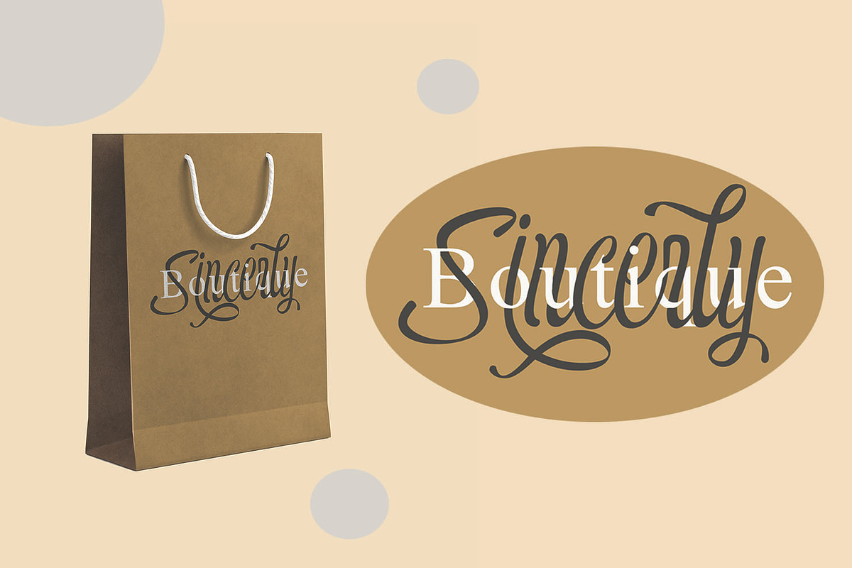 Right Moment // Romantic Typeface, a Script Font by GDcreative (Photo 4 of 11)