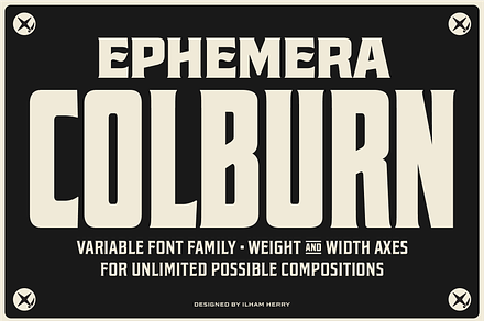 EFCO Colburn - Variable Font