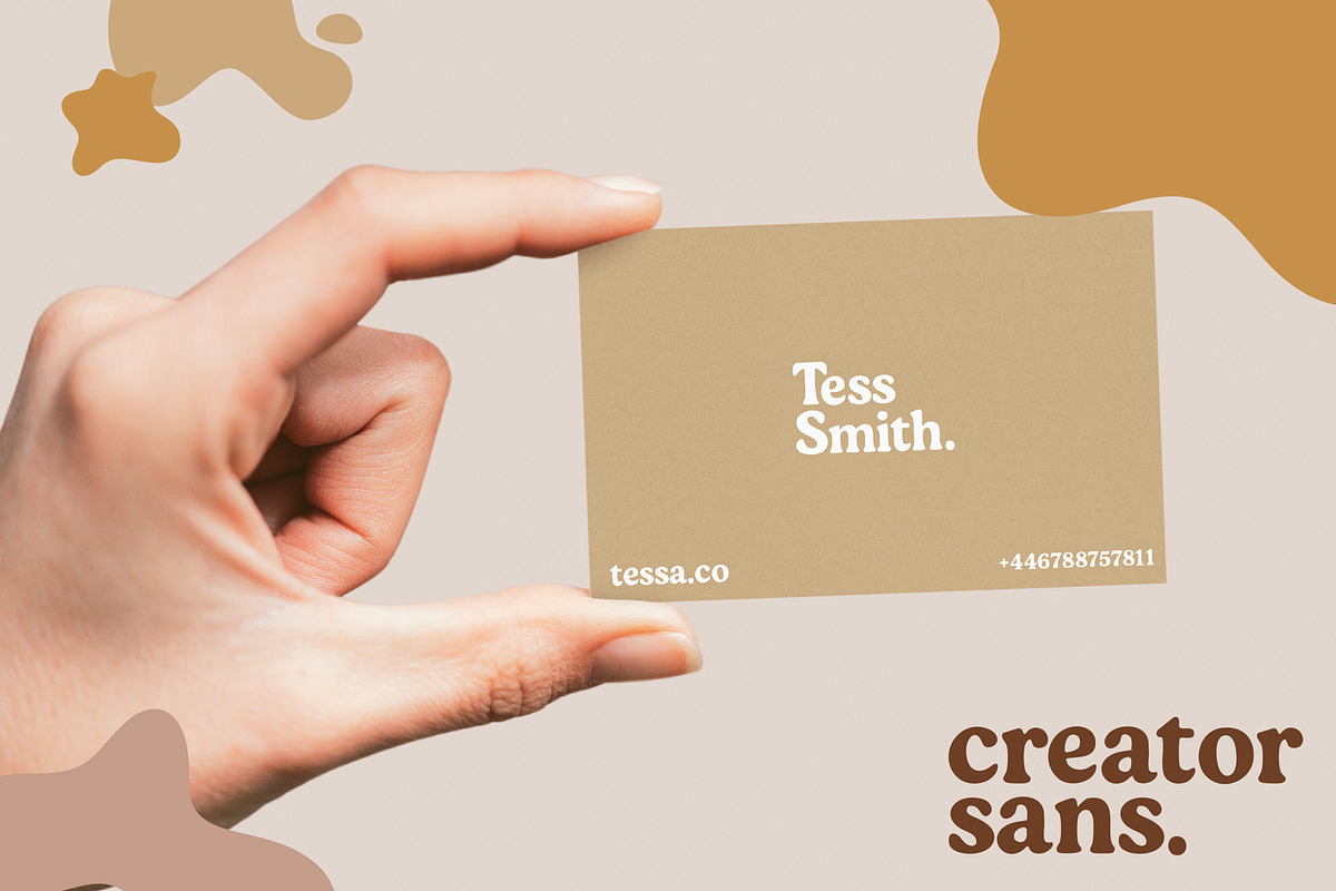 Creator Sans - Bold Display Font, a Slab Serif Font by Layerform (Photo 4 of 5)