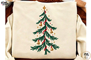 Hand Drawn Christmas Tree PNG Bundle, a Branding & Logo Template by Ink Gallery (Thumbnail 2 of 8)
