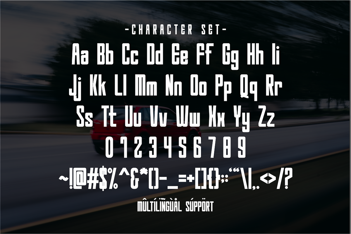 Velocity - Condensed Sans Serif, a Sans Serif Font by Pian45 Studio (Photo 2 of 8)