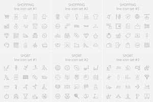 1540 Vector Line Icons Pack.