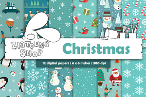 Christmas Paper pack vol. 2