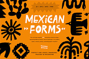 MEXICAN SHAPES | HAND DRAWN ELEMENTS, a Decorative Illustration by Favete Art (Thumbnail 1 of 15)