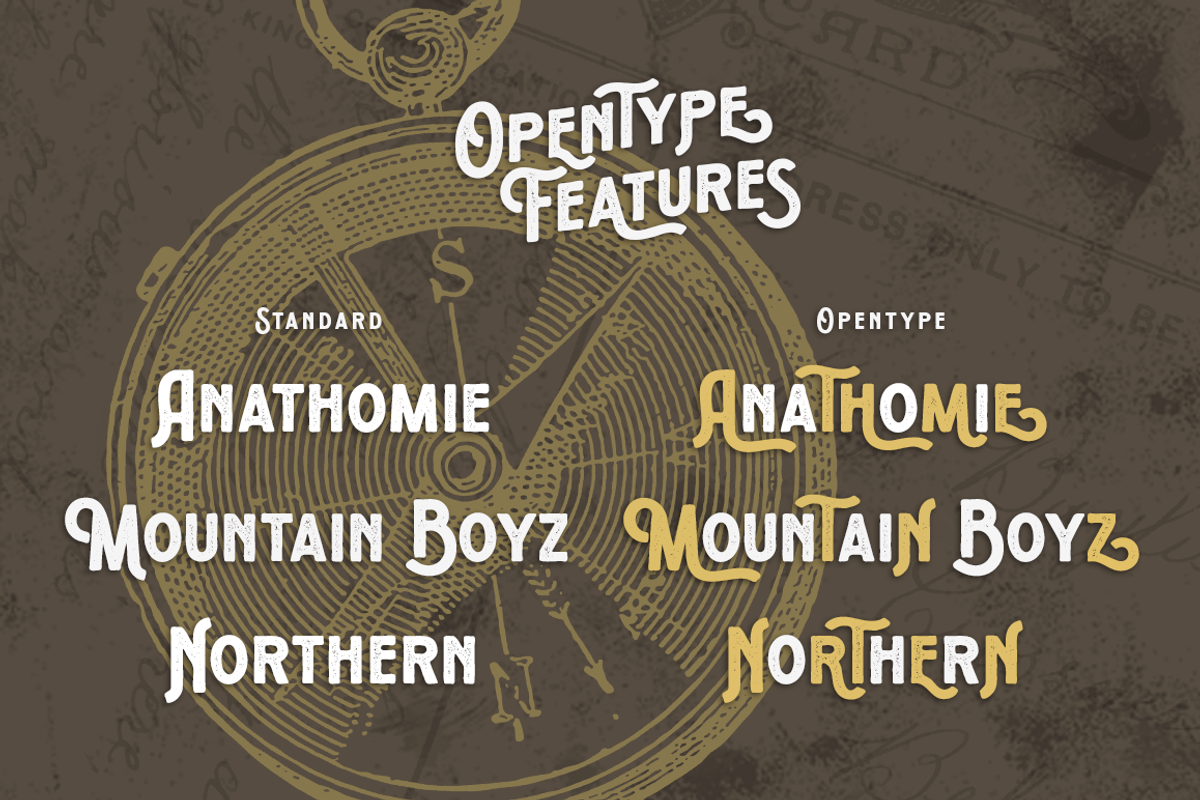 Vonder - Vintage Sans Serif Font, a Sans Serif Font by Zarma Type (Photo 6 of 12)