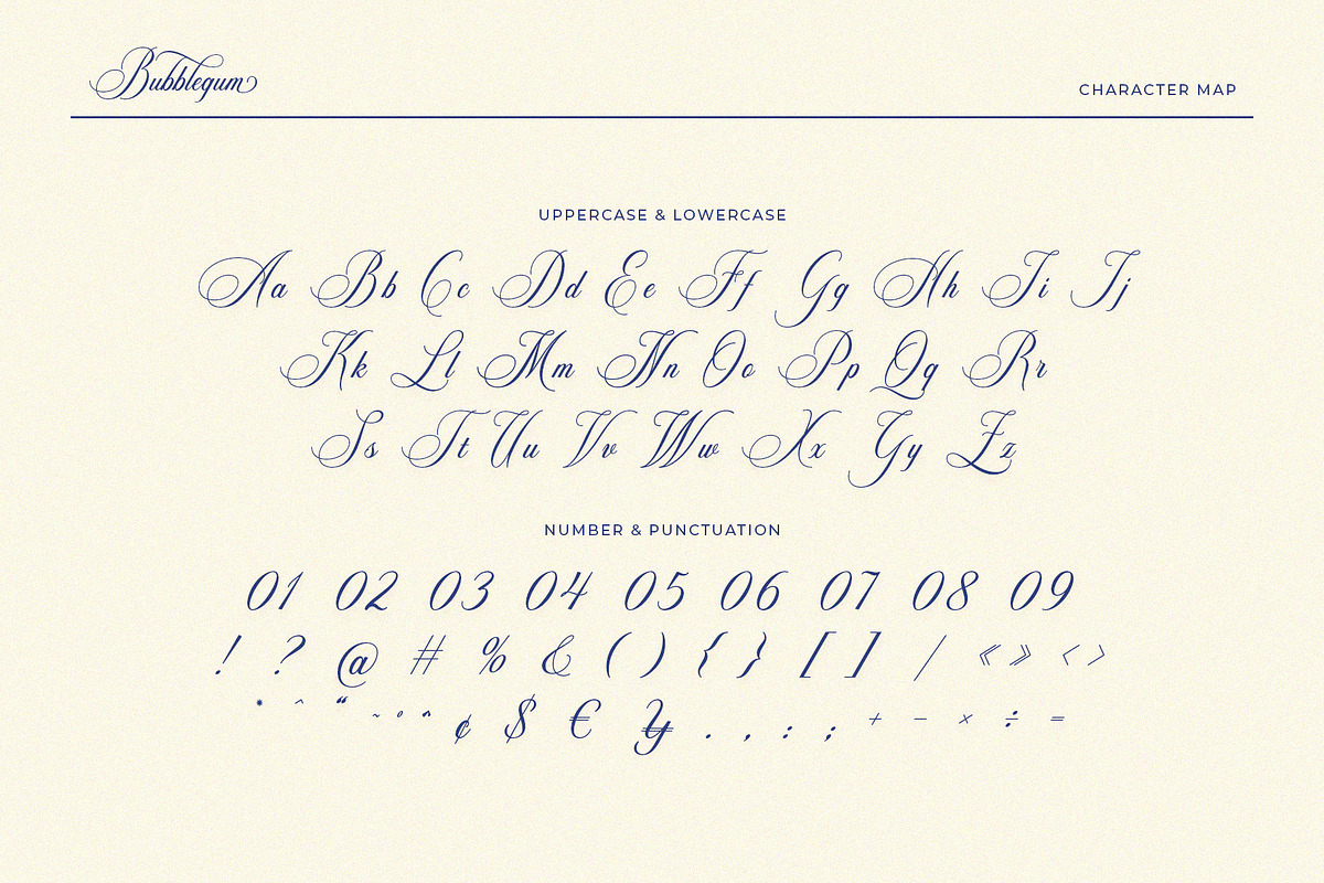 Bubblegum – Modern Classy Script, a Script Font by BrandSemut (Photo 10 of 10)