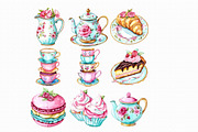 Watercolor Cute Baking Clipart, an Illustration by Libby Wishes (Thumbnail 4 of 5)