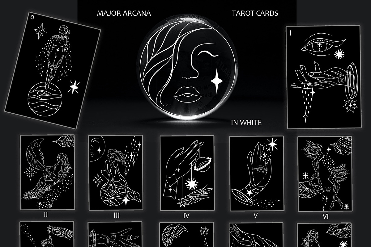 CELESTIAL WOMAN Tarot Sun Moon Star, an Illustration by ArtOLB (Photo 3 of 15)