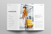 Travel Magazine Template, a Magazine Template by E-Type (Thumbnail 2 of 8)