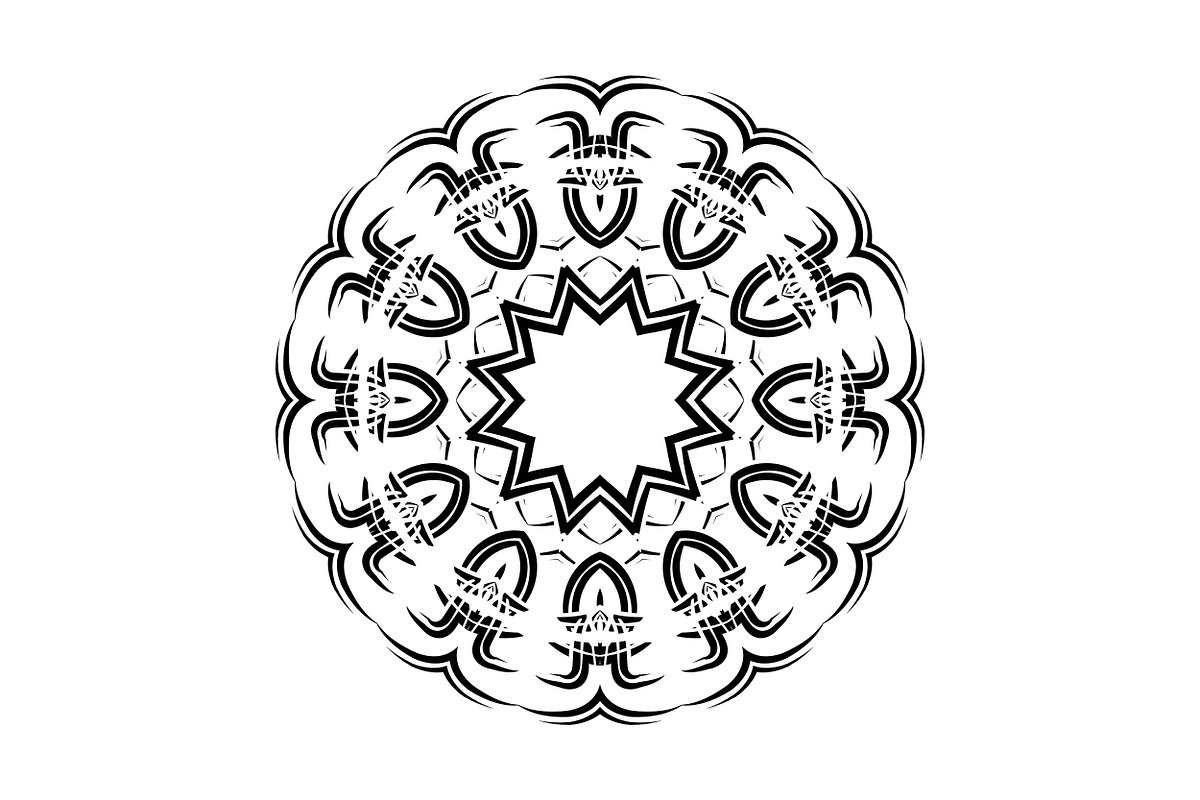 High Quality Mandala Clipart Bundle, a Decorative Illustration by NJ Himel (Photo 70 of 103)