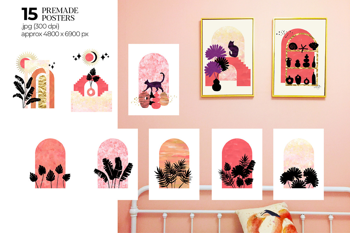 Modern & Abstract. Bohemian mystery, an Object Graphic by Julie&Taily (Photo 5 of 12)