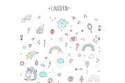 Magic Unicorns collection!, a Background Graphic by Irene_Boiko_ART (Thumbnail 5 of 15)