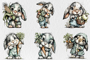 Farm Bunny Clipart, an Animal Illustration by Rose Art (Thumbnail 4 of 6)
