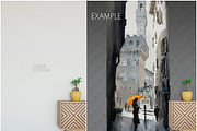 Wall & Frames Mockup - Bundle Vol 4, a Print Template by Yuri-U (Thumbnail 28 of 32)