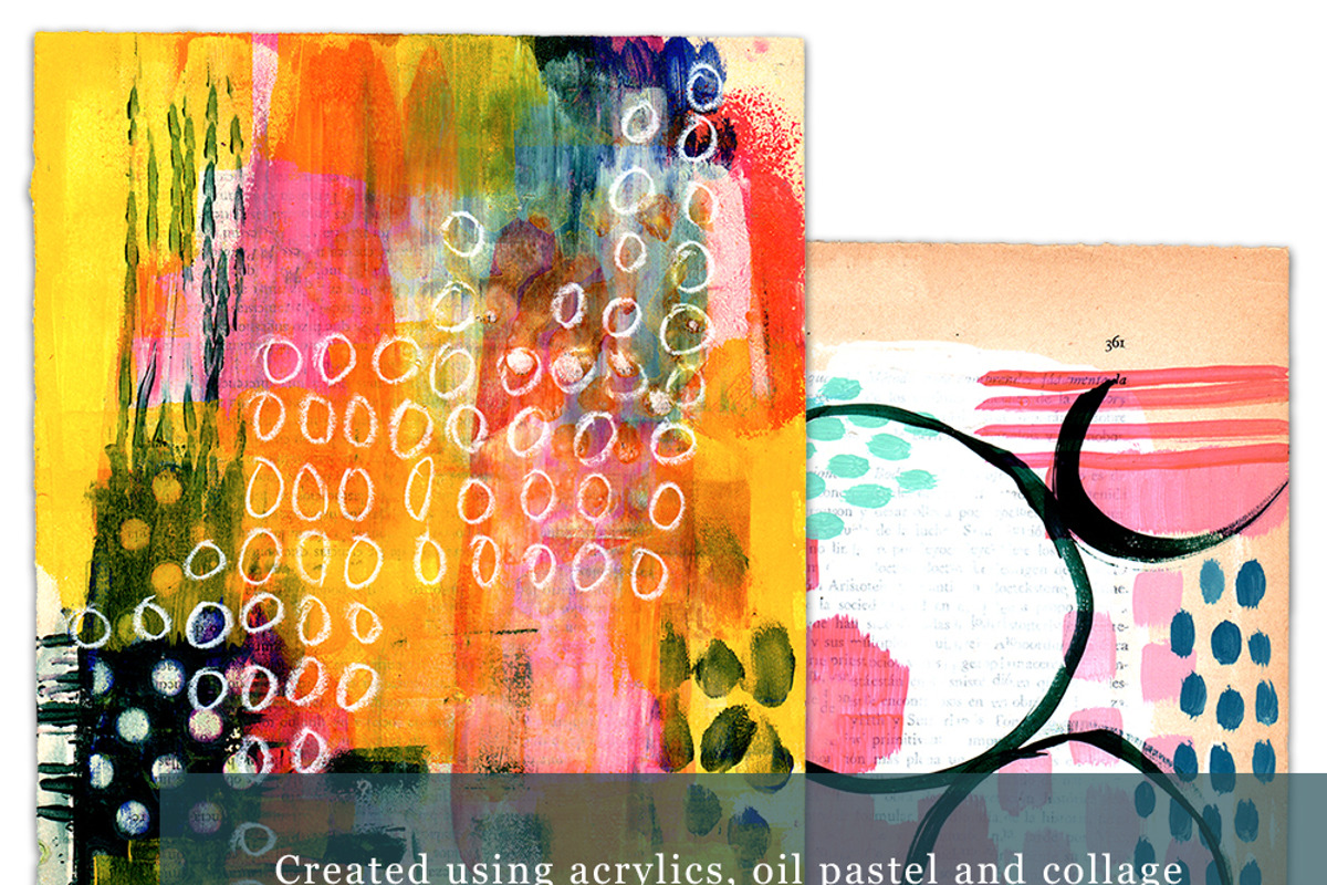 Mixed Media Papers Abstract Textures, a Texture Graphic by happychinchilla (Photo 3 of 4)