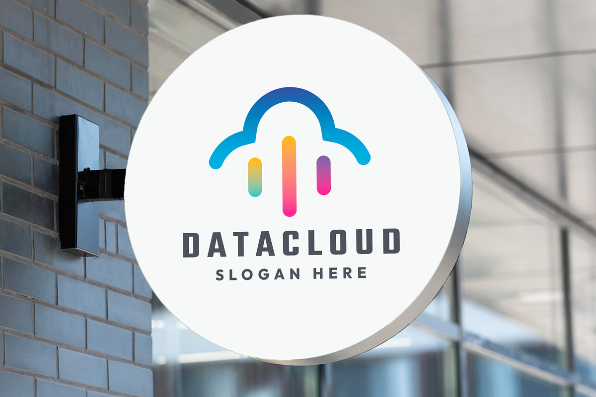 Data Cloud - Cloud Computing Logo, a Branding & Logo Template by Design_Planet (Photo 2 of 4)