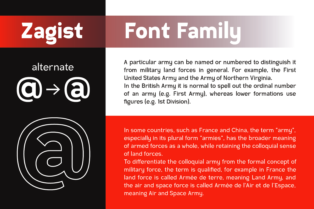 Zagist Font Family, a Sans Serif Font by Patria Ari (P4tcreativa) (Photo 6 of 13)