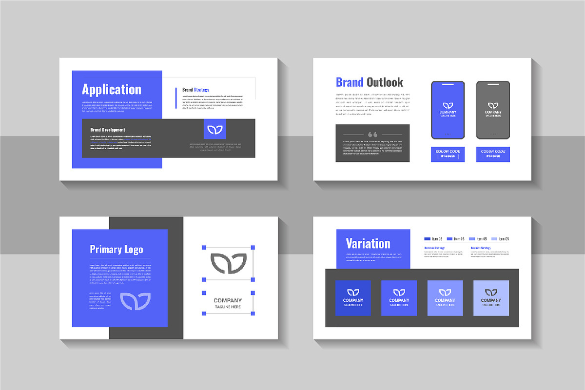 Digital brand guideline presentation, a Presentation Template by Pavel_design (Photo 3 of 4)