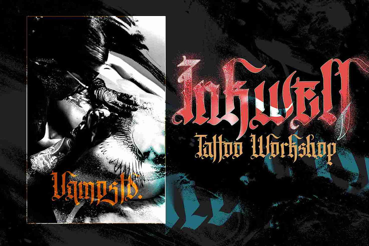 Kingdom Of Heaven - Blackletter, a Blackletter Font by Vampstudio (Photo 11 of 13)