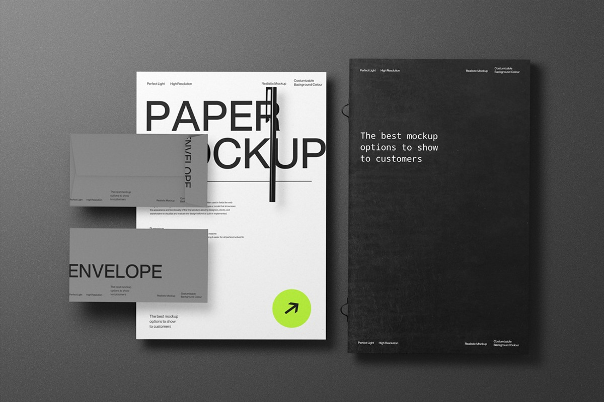 Minimal Branding Stationery Mockup, an Advertising Mockup by East Gallery (Photo 7 of 15)