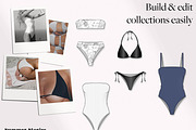 High Res Swimwear Flats Templates, an Object Graphic by Summer Stories (Thumbnail 3 of 8)