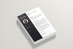 CV Resume Template MS Word