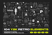 104 Y2K Retro Elements Pack, an Object Graphic by Parisa-Artstudio (Thumbnail 1 of 5)