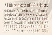 CS Arletas – Condensed Font, a Sans Serif Font by Craft Supply Co. (Thumbnail 8 of 8)