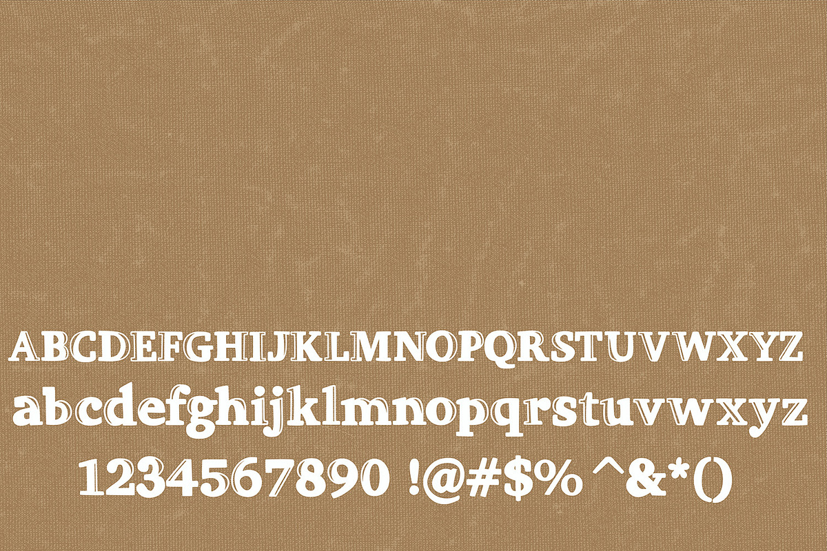 Coffee Cup Font Bundle, a Serif Font by Miss Kate (Photo 7 of 7)