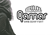 Qamar, a Serif Font by Canden Meutuah (Thumbnail 1 of 10)