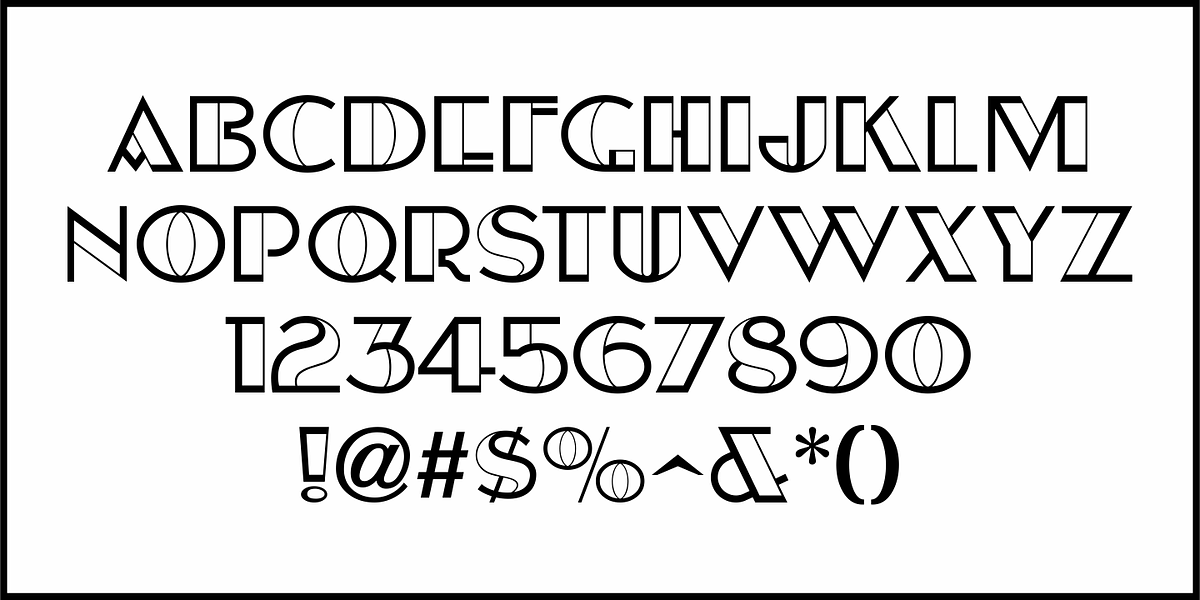 Swedish Deco JNL, a Font by Jeff Levine Fonts (Photo 3 of 5)