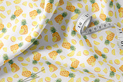 Watercolor Pineapple Patterns Set, a Pattern Graphic by Oksana Dovhopol Art (Thumbnail 2 of 11)