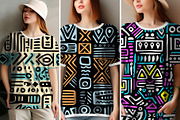 Ethnic-Inspiredf Tribal Pattern Set, a Pattern Graphic by Vibrand Studio (Thumbnail 7 of 12)