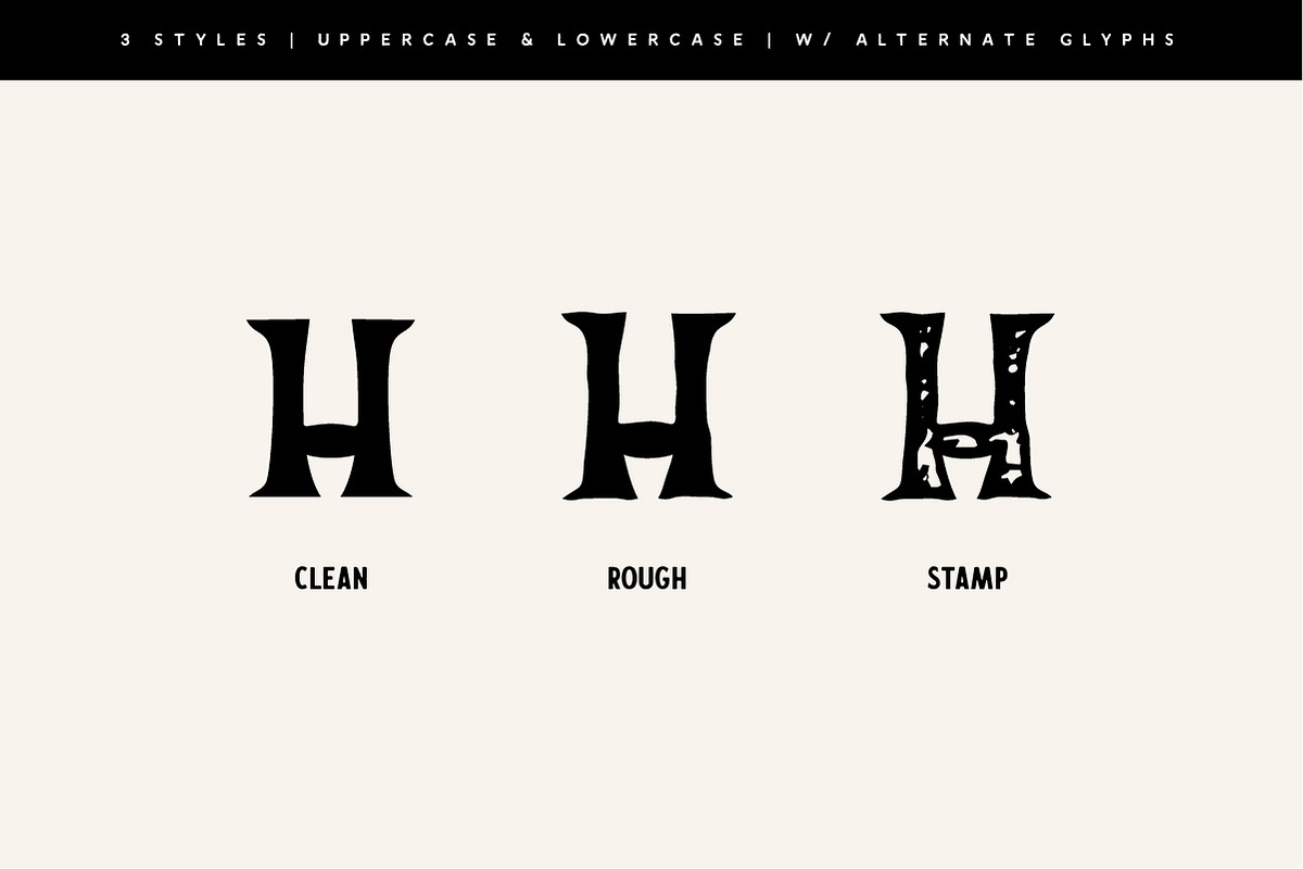 BlackFlag Typeface, a Font by Kelp Creative (Photo 2 of 7)