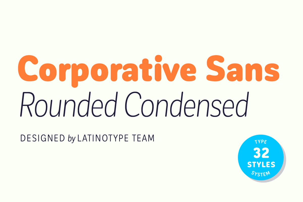 Corporative Sans Rnd Cond - 50% OFF