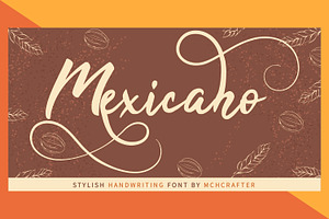 Mexicano Modern Calligraphy Typeface