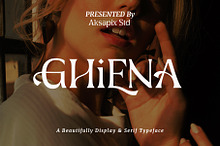 Ghiena - Display Serif Typeface