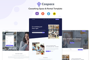Cospace - Coworking Template