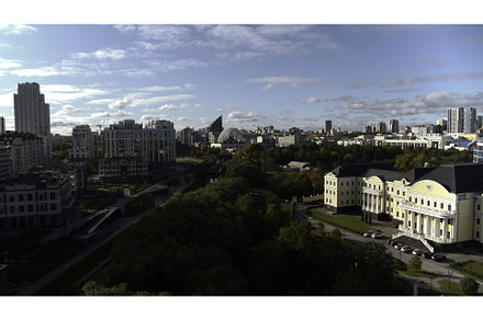 A wonderful bird's-eye view. Stock, an Architecture Photo by Media Whale Stock