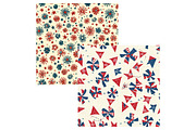 Vintage 4th of July Digital Paper, a Seasonal Illustration by Designking (Thumbnail 5 of 5)