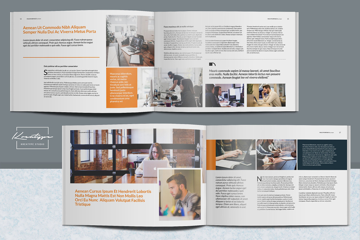 Kreatype Multipurpose Brochure, a Brochure Template by Kreatype Studio (Photo 5 of 13)