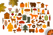 AUTUMN STORY Graphics Collection, an Animal Illustration by Katerina Osa (Thumbnail 15 of 15)