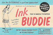InkBuddie - Instant Screen Printing, a Layer Style Add-On by Ian Barnard (Thumbnail 1 of 5)