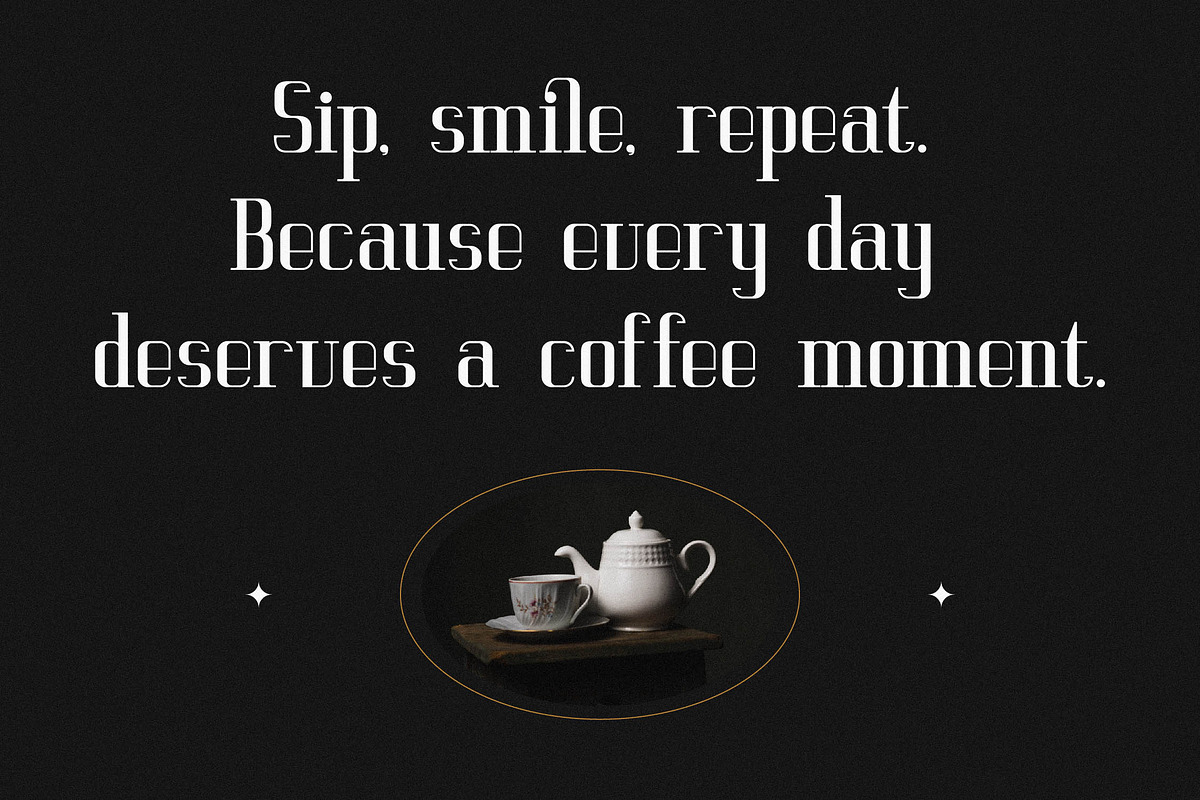 Vittorika Modern Serif Font, a Serif Font by Letterena Studios (Photo 2 of 15)