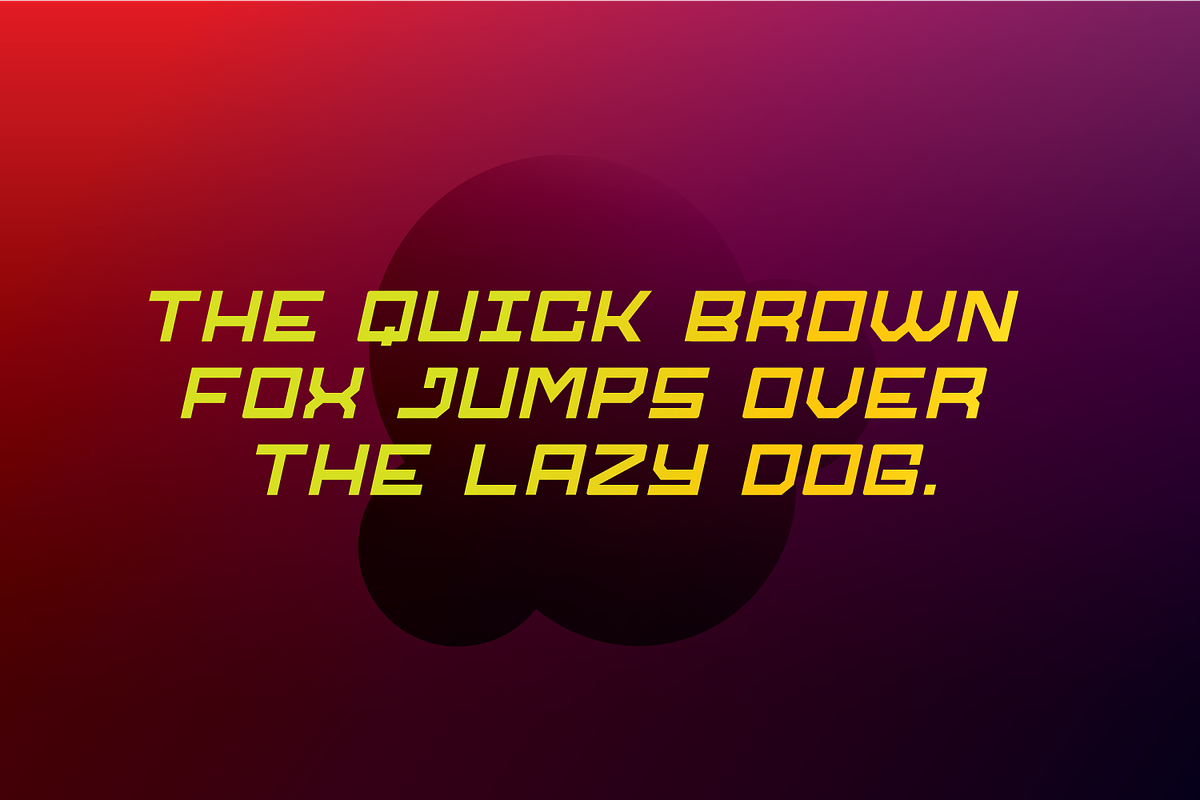 Sybre - Futuristic Font, a Sans Serif Font by Linecreative (Photo 3 of 7)
